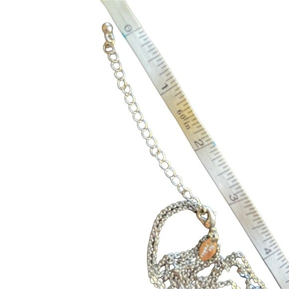 Lia Sophia Silver Tone Necklace with Round Multi Colored Crystals - Picture 3 of 8